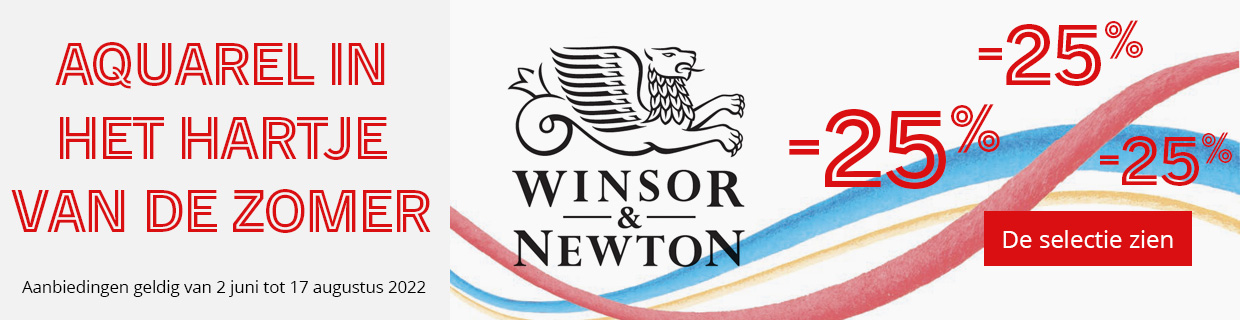 Zomer 2022 - Vitrine Winsor & Newton