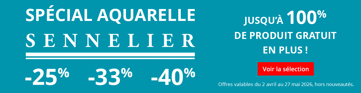 MAG53 : vitrine Sennelier