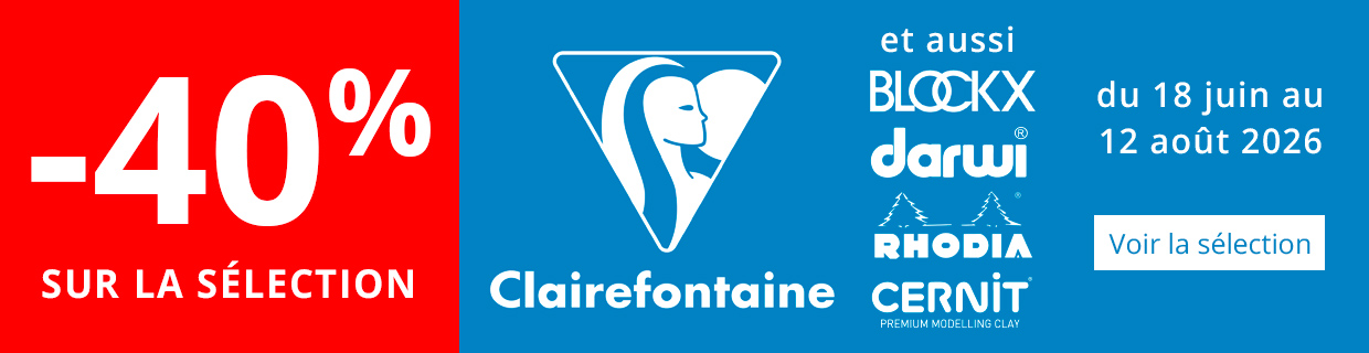 Eté 2026 - Vitrine Clairefontaine