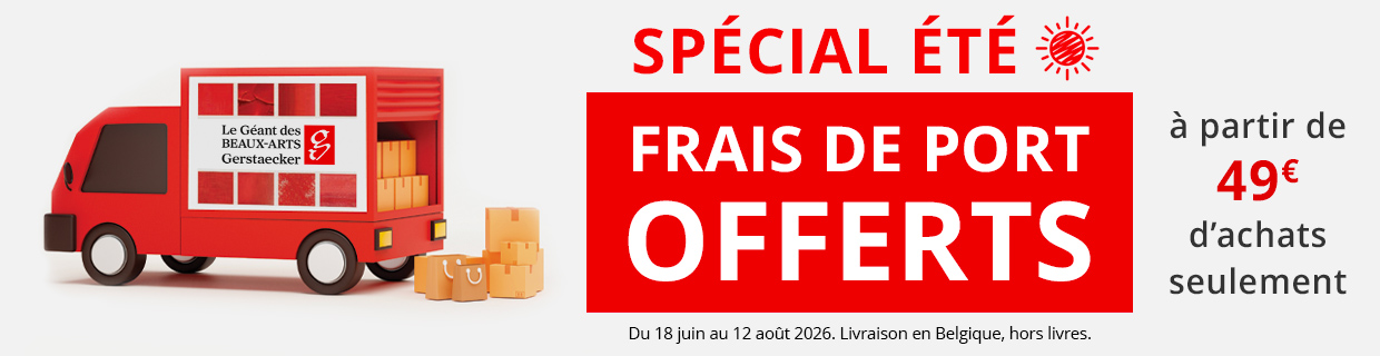 Eté 2026 - Frais de port offert dès 49€