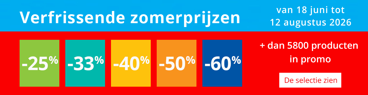Zomer 2026 - Verfrissende zomerprijzen 