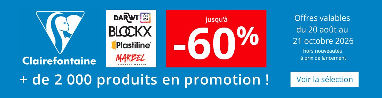 Rentrée 2026 - Vitrine Clairefontaine