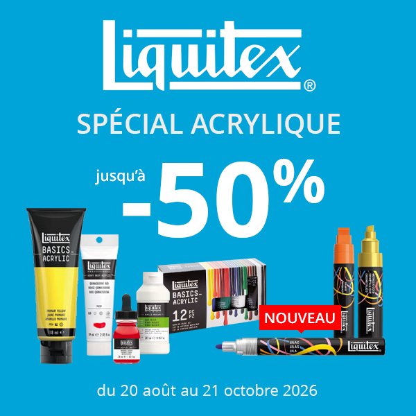 Rentrée 2026 - Vitrine Liquitex