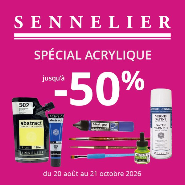 Rentrée 2026 - Vitrine Sennelier